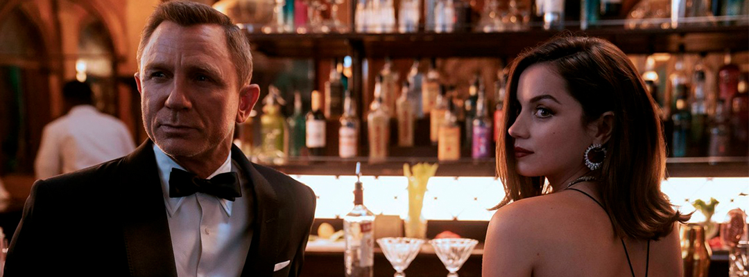 Ana de Armas y Daniel Craig en ‘Sin tiempo para morir’, la nueva película de James Bond. Foto Universal Pictures/Archivo