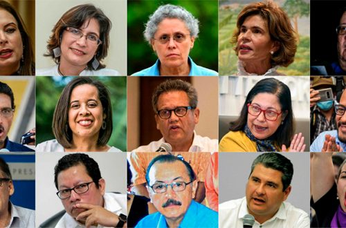 El gobierno de Daniel Ortega ha detenido a 18 opositores (cinco precandidatos, una ex primera dama, dos ex guerrilleros, dos ex vicecancilleres, dos empresarios y cuatro activistas). Foto Afp