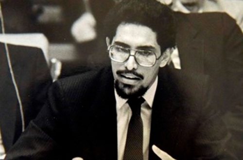 Como guerrillero del Frente Sandinista de Liberación Nacional, Víctor Hugo Tinoco llegó al poder junto con Daniel Ortega en 1979. Fue designado embajador de Nicaragua ante la ONU y en 1981 volvió al país como vicecanciller. Foto Afp / Archivo