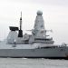 El buque de guerra HMS Defender en Portsmouth, Inglaterra, el 20 de marzo de 2020. Foto Pa vía Ap