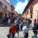 500 artesanos marcharon en San Cristóbal de las Casas, Chiapas, porque las autoridades se oponen a dejarlos vender en el Centro Histórico, el 23 de junio de 2021. Foto La Jornada