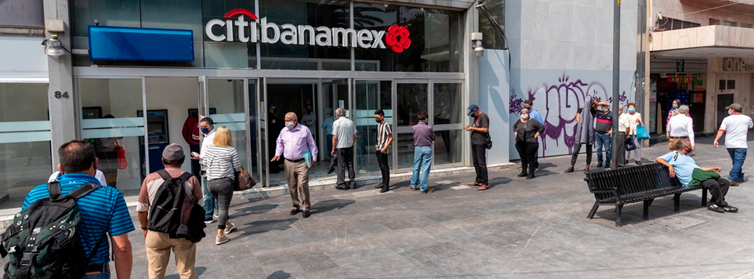 Sucursal de Citibanamex en la Ciudad de México. Foto Pablo Ramos / Archivo