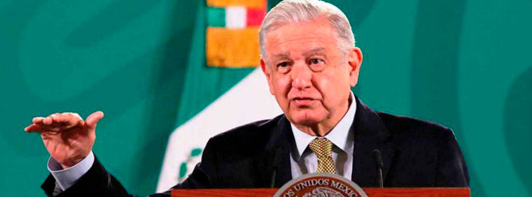El presidente Andrés Manuel López Obrador durante su conferencia en Palacio Nacional. Foto: Cuartoscuro