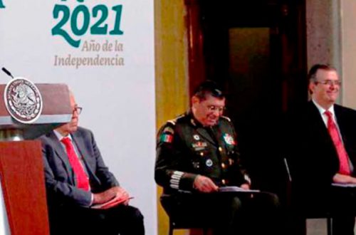 El presidente Andrés Manuel López Obrador durante su conferencia en Palacio Nacional. Foto: Eduardo Jiménez