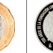 Monedas alusivas a los “700 años de la fundación lunar de la ciudad de México-Tenochtitlan". Foto tomada del sitio de www.banxico.org.mx