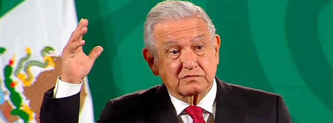 El presidente Andrés Manuel López Obrador durante su conferencia en Palacio Nacional. Imagen: Captura de video
