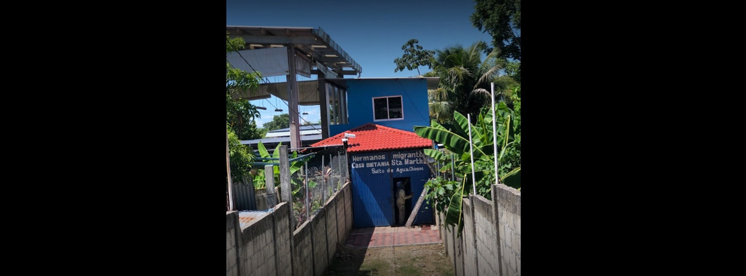 Por tercera ocasión en lo que va de 2021, la Casa Betania Santa Martha en Chiapas, dedicada a la asistencia a personas migrantes, fue allanada el pasado 12 de octubre. Foto tomada de Google Maps