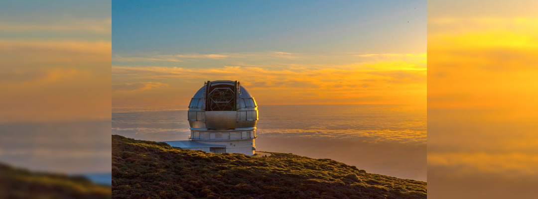 Imagen del Gran Telescopio de Canarias, que permitió a los investigadores detectar la fuente del estallido rápido de radio (FRB) (Foto: EFE/ Miguel Calero/Archivo)
