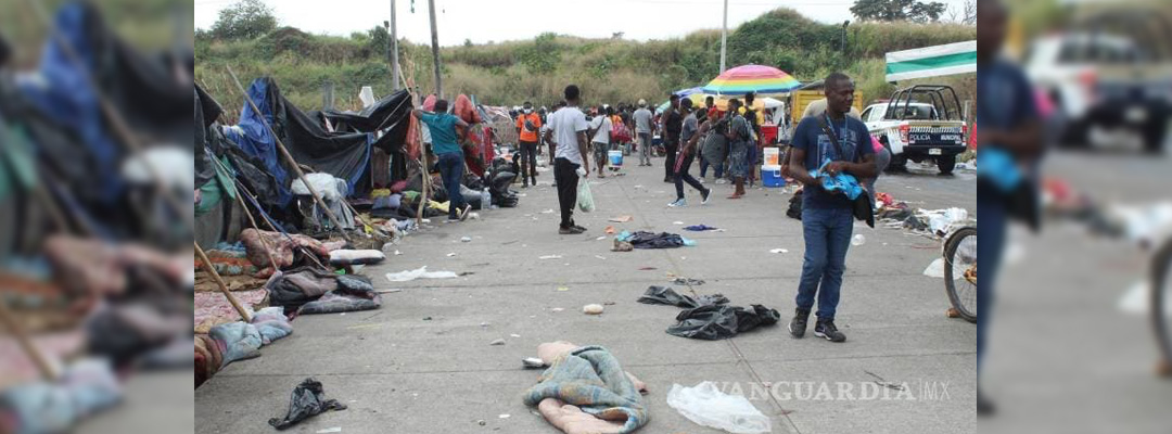 La principal petición de los caribeños ha sido dejar Tapachula, llamada por activistas como la “gran cárcel migratoria”, para llegar a otras ciudades del país para regularizar su situación migratoria. EFE