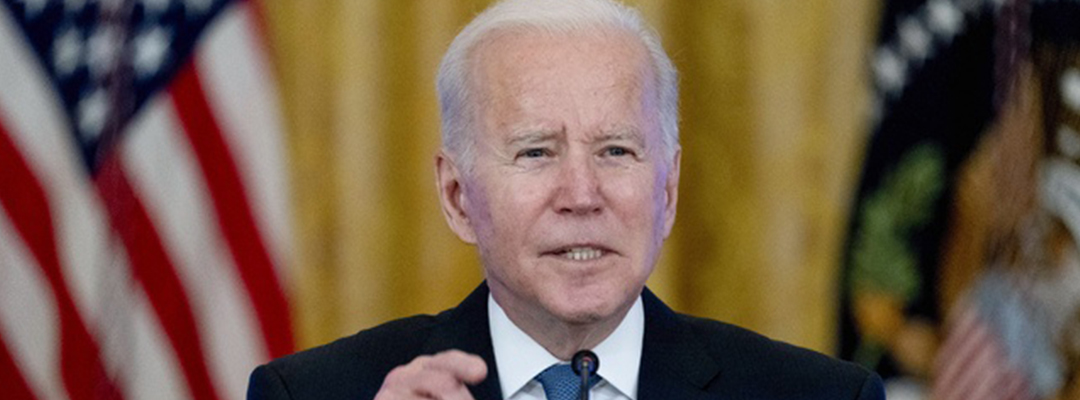 Joe Biden, presidente de Estados Unidos, insultó a un periodista de la cadena Fox News. Foto Afp