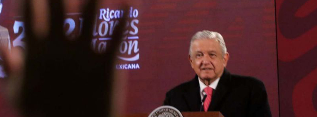 El presidente Andrés Manuel López Obrador durante la conferencia matutina/Cuartoscuro