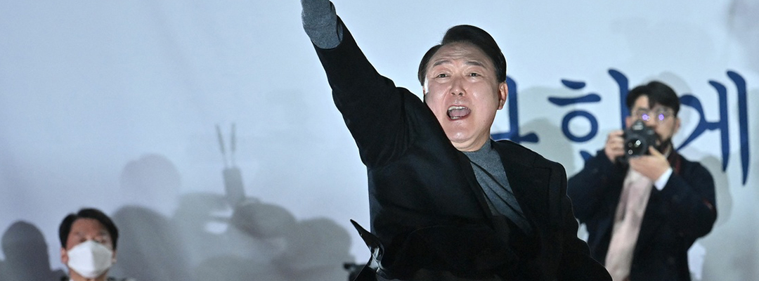 Yoon Suk-yeol fue elegido presidente de Corea del Sur, informó este martes la agencia Yonhap. Foto Afp
