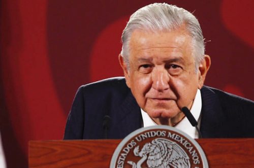 El presidente Andrés Manuel López Obrador reiteró hoy que en el caso de los reporteros asesinados en México se investiga y no hay impunidad. Foto Guillermo Sologuren