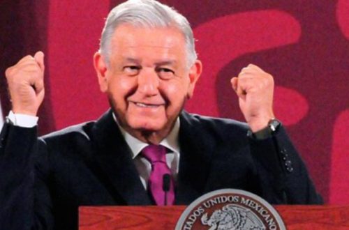 El presidente Andrés Manuel López Obrador durante su tradicional conferencia matutina en Palacio Nacional. Foto: Cuartoscuro