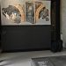 Visitantes observan la escultura 'El portalámparas de Efebo', parte de la exhibición 'Arte y sensualidad en las casas de Pompeya'. Foto Afp