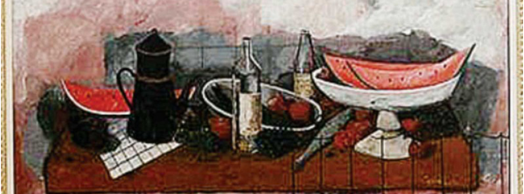 Las piezas emblemáticas de la subasta son Naturaleza muerta y La vendedora de frutas, de Ta- mayo. Foto: Elizabeth Velázquez