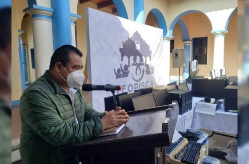 Sujetos armados asesinaron a balazos al alcalde de Teopisca, Rubén de Jesús Valdez Díaz, del Partido Verde Ecologista de México. Foto ‘La Jornada’
