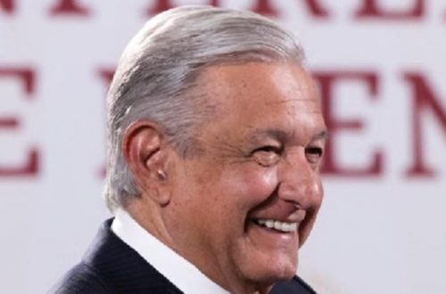 El presidente López Obrador durante una de sus conferencias matutinas. (Especial)