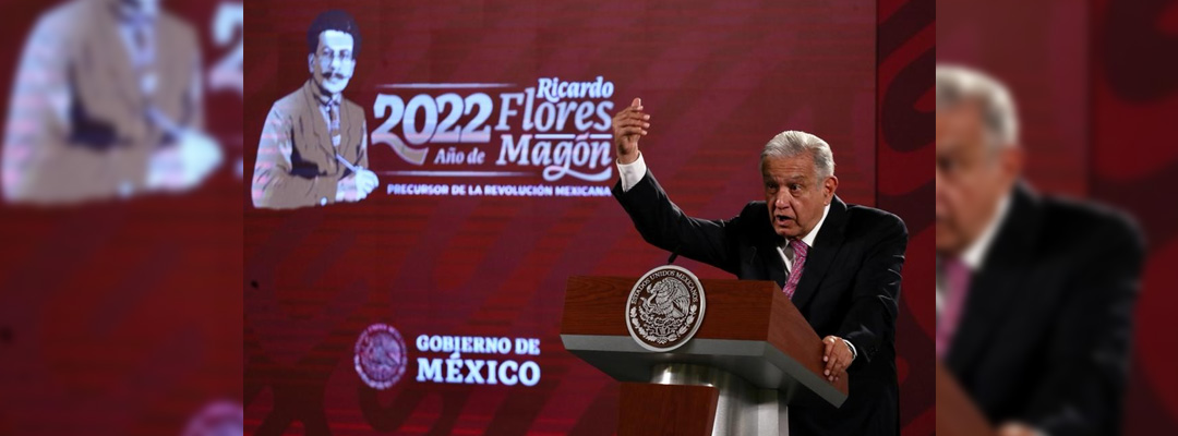 El presidente Andrés Manuel López Obrador durante la conferencia de prensa matutina de Palacio Nacional. Foto Roberto García Ortiz