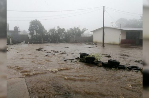 Daños por lluvias en Rayón, Chiapas, en octubre de 2020. Foto Twitter @pcivilchiapas