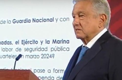 Andrés Manuel López Obrador en conferencia de prensa. Foto: Especial