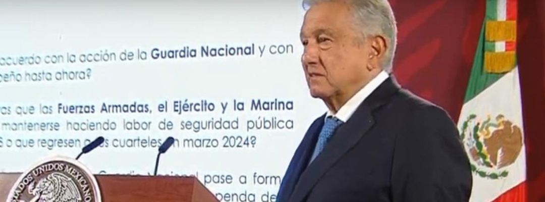 Andrés Manuel López Obrador en conferencia de prensa. Foto: Especial