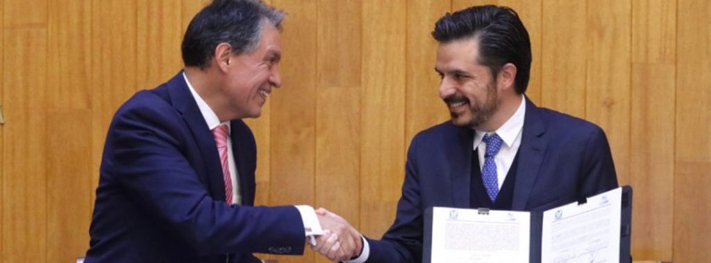 IMSS firma convenio de colaboración con la CONSAR