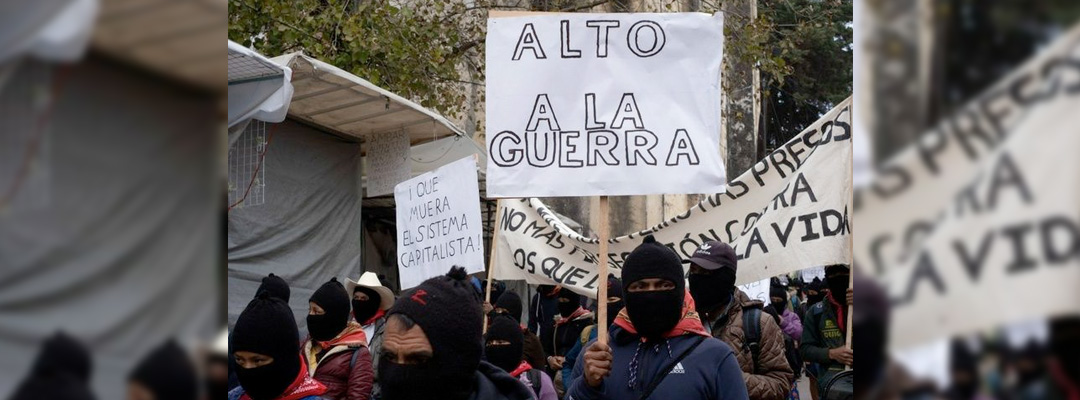 Autoridades del EZLN reportaron que integrantes de la Orcao dispararon contra la comunidad autónoma de Moisés y Gandhi. Foto Cuartoscuro / Archivo