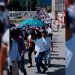 Pie de Foto.- Pobladores marcharon por las principales calles de Motozintla, en la sierra de Chiapas. Foto La Jornada.