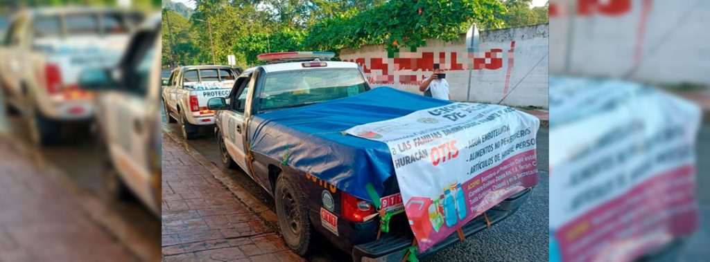 Coadyuva SSyPC con traslado de ayuda humanitaria para damnificados de Guerrero