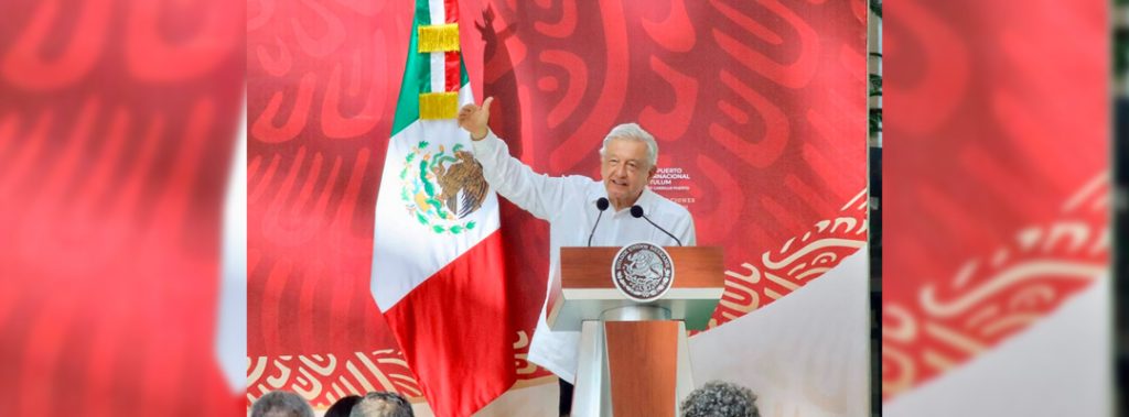 Acompaña Rutilio Escandón al presidente AMLO en la inauguración del