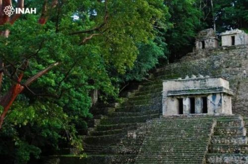 Pie de Foto.- Zona arqueológica de Bonampak, Chiapas. Foto INAH / Archivo