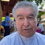 Pie de Foto.- El cardenal monseñor Felipe Arizmendi Esquivel aseguró que los problemas de violencia e inseguridad que enfrenta Chiapas se deben a que se permitió que los grupos delictivos crezcan en distintas regiones de la entidad, 1 de febrero de 2024. Foto Édgar H. Clemente.