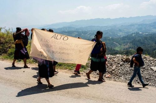 Pie de Foto.- Cientos de familias han sido desplazadas de sus territorios a casa causa de las amenazas del crimen organizado en Chiapas. Foto Cuartoscuro/Archivo