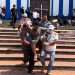 Pie de Foto.- El Viacrucis Migrante llegó al municipios de Pijijiapan, Chiapas donde les ofrecieron asistencia médica. Foto Cortes.