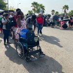 Pie de Foto.- Esta es la segunda caravana de este 2024 que parte de la frontera sur de México. Foto Édgar H. Clemente