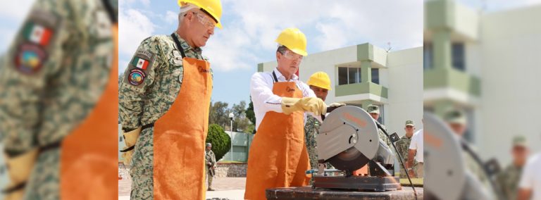 Rutilio Escandón atestigua destrucción de 550 armas de fuego aseguradas