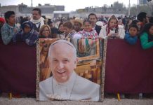 Pie de Foto.- Imagen de archivo de la visita del Papa Francisco a San Cristóbal de las Casas, Chiapas en febrero de 2016 donde se reunió con comunidades indígenas. Foto Cuartoscuro/ Archivo