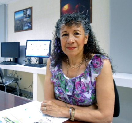 Silvia Ramos Hernández, sismóloga, Chiapaneca.