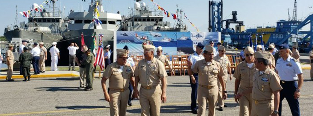 En el ejercicio participaron contingentes de la Armada de México, la Guardia Costera de los Estados Unidos, el Comando Conjunto de Operaciones de Canadá y el Servicio de Aduanas y Protección Fronteriza de EU. Foto cortesía de Semar