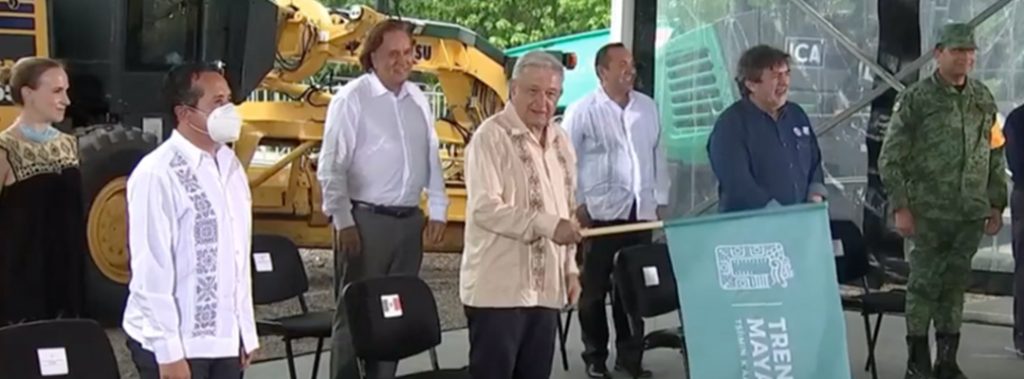 Inaugura Amlo Tramo Izamal Canc N Del Tren Maya