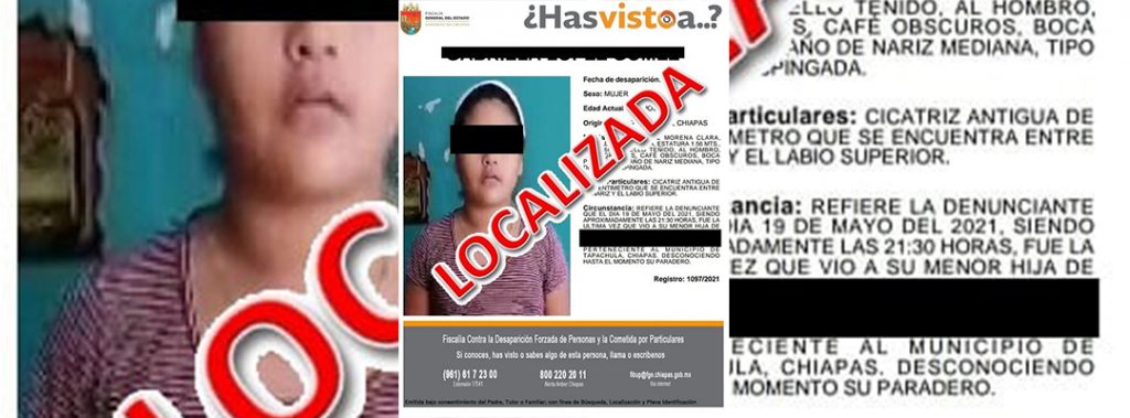 Localiza Fge A Adolescente Con Reporte De Extravío En Tapachula 6577