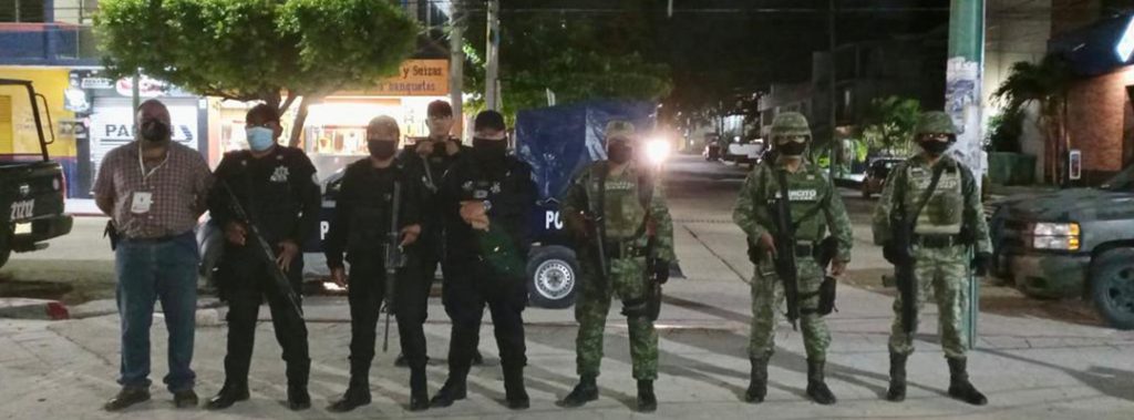 Recorren Policía Municipal Y Sedena Calles De Tuxtla