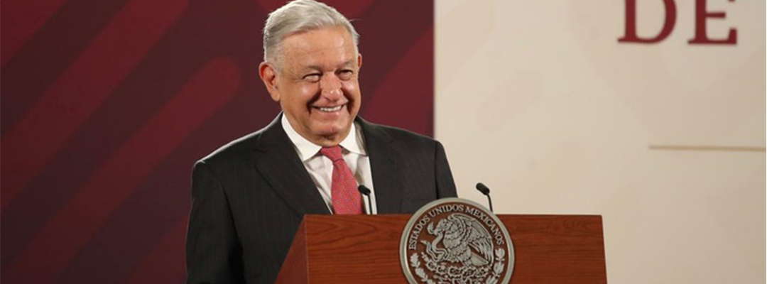 El presidente Andrés Manuel López Obrador durante su conferencia matutina en Palacio Nacional, el 2 de junio de 2023. Foto Yazmín Ortega Cortés