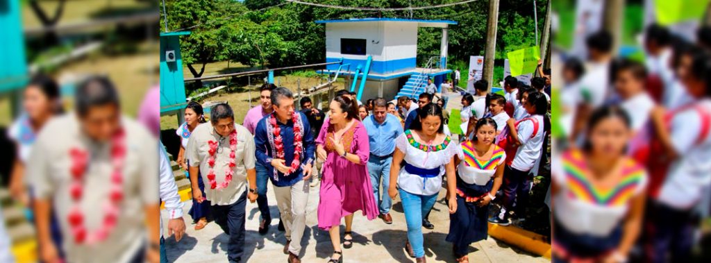 Inaugura Rutilio Escand N Tramos Carreteros Y Sistema De Agua Potable En Salto De Agua