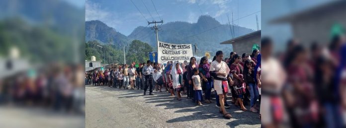 Pie de Foto.- Imagen tomada del Facebook Parroquia San Pablo Chalchihuitán.