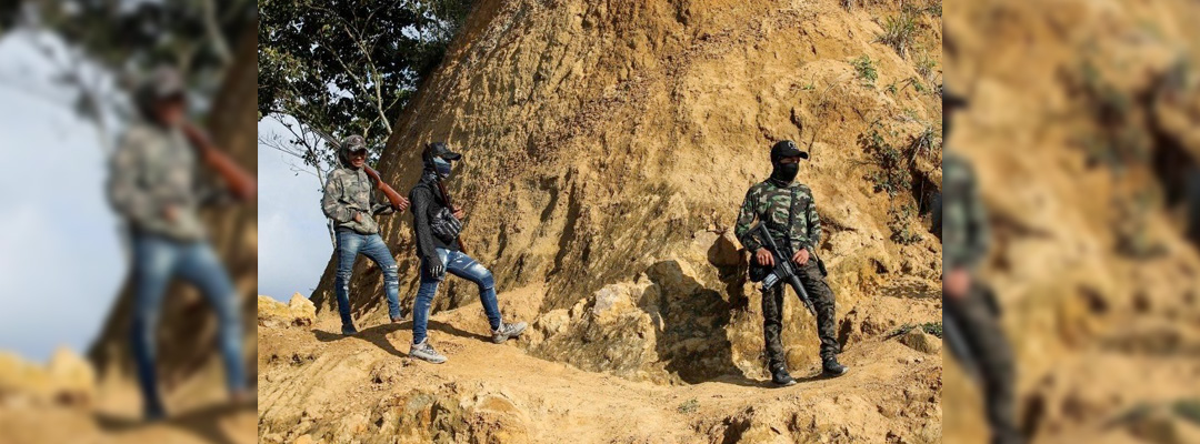 Pie de Foto.- Cuatro integrantes del grupo de autodefensas El Machete, de Pantelhó, Chiapas fueron emboscados. Foto Cuartoscuro