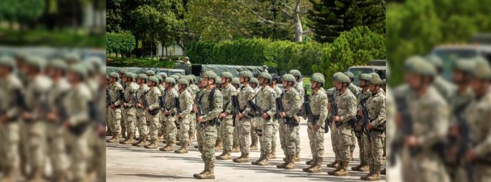 Pie de Foto.- El despliegue ocurre pocos días después que 19 hombres fueron hallados sin vida en el municipio de La Concordia tras un enfrentamiento entre el Cártel Sinaloa y el autodenomina Cártel de Chiapas y Guatemala (vinculado al Cártel Jalisco Nueva Generación). Foto 'La Jornada