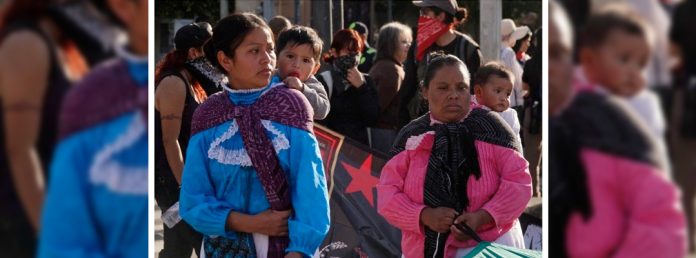 Pie de Foto.- El subcomandante Moisés añadió que “no se permitirá la entrada a funcionarios municipales, estatales y federales de cualquier nivel”, al tiempo de informar que “en estos días les diremos del temario y el programa de participaciones”. Foto Cuartoscuro