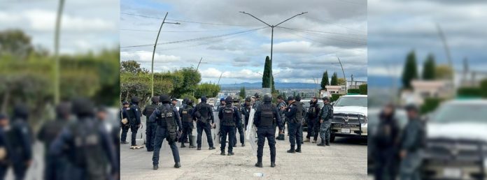 Pie de Foto.- El gobernador Ramírez Aguilar, dio a conocer que el presupuesto para seguridad será incrementado en más de mil millones de pesos para subir 40% el salario de los policías. Foto @ramirezlalo_